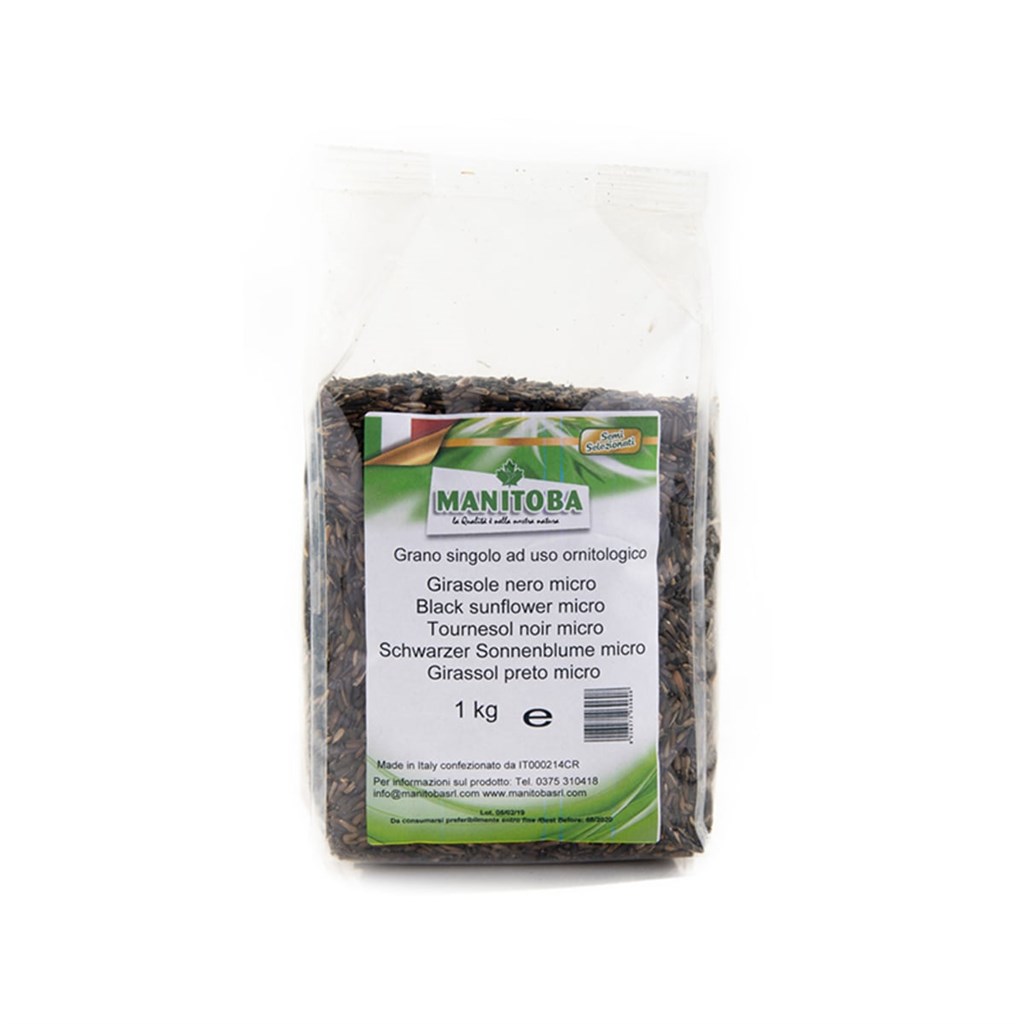 GIRASOLE NERO PICCOLO MANITOBA KG 1